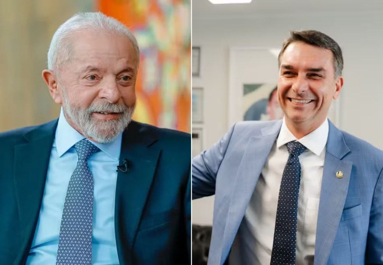 Disputa entre Lula e Flavio no segundo turno
