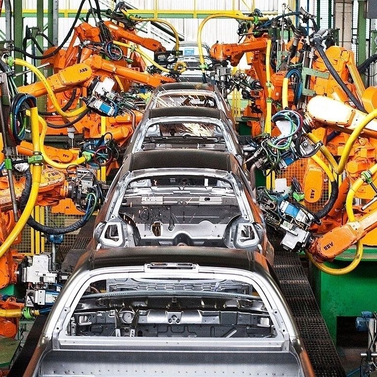 Fábrica de carros na china