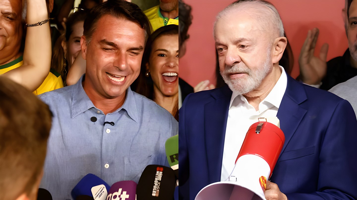 Flavio e Lula na disputa eleitoral